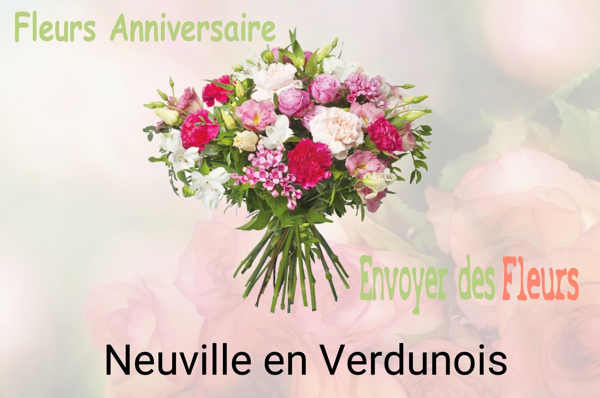 Bouquet de fleurs d’anniversaire livré à Neuville-en-Verdunois